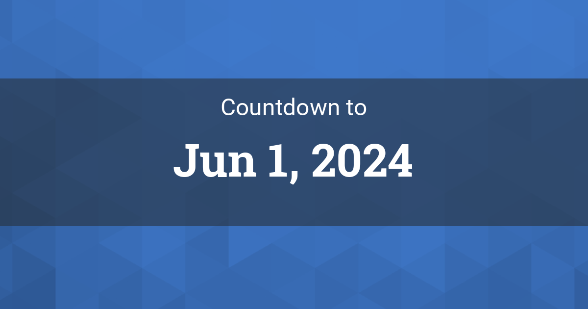 Countdown to Jun 1, 2024 in Roanoke Rapids